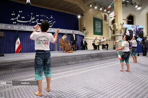 دیدار قهرمانان ورزشی و مدال&zwnj;آوران المپیادهای علمی با رهبر معظم انقلاب