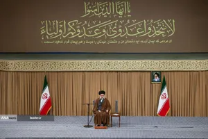 دیدار دانش&zwnj;آموزان و دانشجویان با رهبر معظم انقلاب