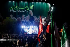 احیای شب بیست و سوم رمضان - میدان انقلاب