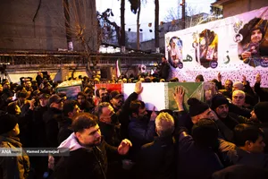  تشییع پیکر شهدای مظلوم مقاومت ملی ایران 