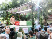 تشییع شهدای حمله رژیم صهیونیستی در بروجرد + عکس