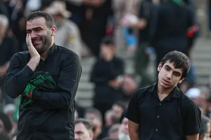 مراسم وداع با رهبر شهید انقلاب حضرت آیت الله سیدعلی خامنه&zwnj;ای (ره) و خانواده ایشان