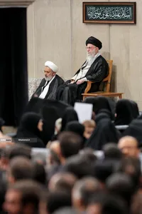 حضور و سخنرانی در مراسم عزاداری شهادت امام رضا علیه&zwnj;السلام