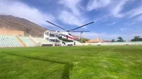 پرواز ۳۰۰ میلیونی بالگرد هلال‌احمر برای خشک کردن چمن