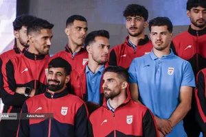 مراسم بدرقه تیم ملی فوتبال