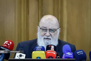 نشست خبری مهدی چمران رئیس شورای اسلامی شهر تهران