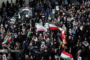 مراسم تشییع پیکرهای شهدای مدافع امنیت و مردم مظلوم