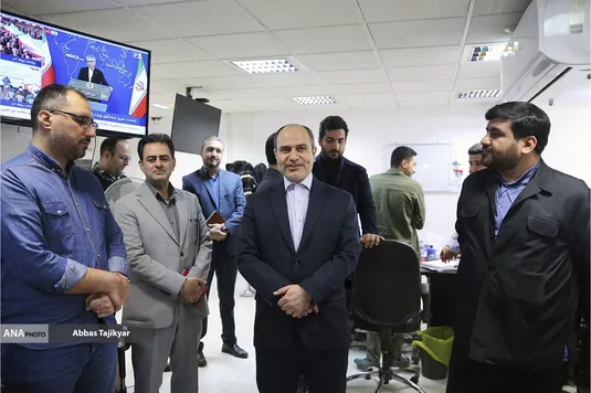 بازدید رئیس مرکز آمار و فناوری اطلاعات قوه قضاییه از آنا