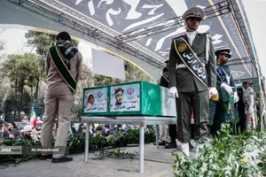 تشییع شهدای &laquo;جنگ رمضان&raquo;