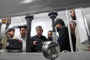 بازدید رئیس ستاد فرمان اجرائی امام(ره) از خدمت رسانی موکب داران اربعین حسینی مرز مهران