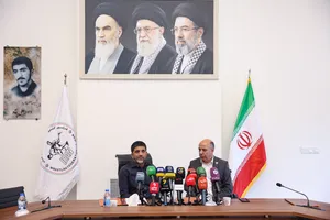 مراسم امضای تفاهم&zwnj;نامه همکاری فدراسیون کشتی و دانشگاه آزاد اسلامی