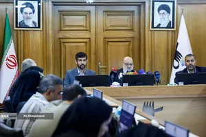 نشست خبری مهدی چمران رئیس شورای اسلامی شهر تهران