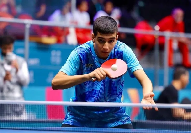 فرجی مدال برنز مسابقات تنیس روی میز قطر را کسب کرد