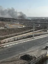 علت بلند شدن دود غلیظ در شهرستان پرند، نیزار بود