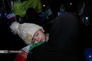 اجتماع مردمی در حمایت از رزمندگان اسلام و بیعت با رهبری و محکومیت حملات وحشیانه صهیونیستی - آمریکایی با حضور مردم انقلابی و شهیدپرور در میدان شهدا تهران