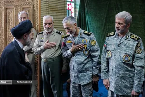 حجت&zwnj;الاسلام محمدحسن ابوترابی&zwnj;فرد امام جمعه موقت تهران در مراسم گرامیداشت ۵۷ شهید اقتدار ارتش