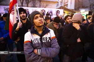  تشییع پیکر شهدای مظلوم مقاومت ملی ایران 