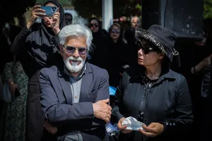 مراسم تشییع پیکر &laquo;بهروز رضوی&raquo; 