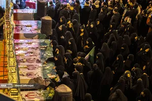  تشییع پیکر شهدای مظلوم مقاومت ملی ایران 