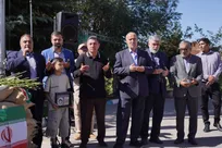 تجدید میثاق ملی‌پوشان تیم ملی با شهدای دفاع مقدس