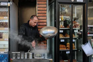 جریان زندگی در بازار تجریش