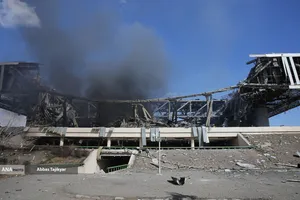 تجاوز هوایی آمریکا و صهیونیستی به ورزشگاه ۱۲هزار نفری آزادی 