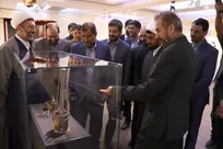 بازدید مدیران حرم مطهر رضوی از کتابخانه و موزه ملی ملک