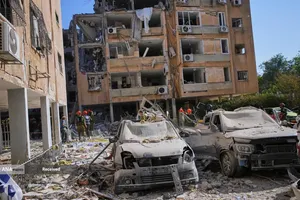 موشک باران سرزمین های اشغالی توسط سپاه پاسداران انقلاب اسلامی