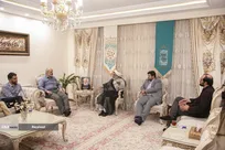 دیدار دبیر شورای عالی انقلاب فرهنگی با خانواده شهید طهرانچی