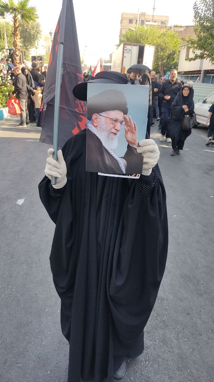 در مسیر حسین؛ تهران قدم‌به‌قدم به اربعین می‌رسد/ روایتی از موشک‌ها و پرچم‌های انتقام +عکس و فیلم