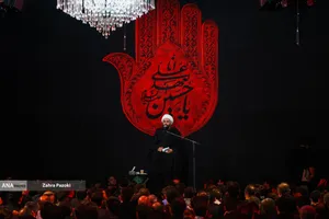 عزاداری شب های محرم در هیأت ریحانه النبی