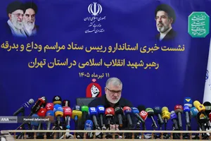 نشست خبری محمدصادق معتمدیان، استاندار تهران 