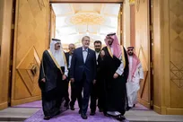 دیدار‌های راهبردی علی لاریجانی با ولیعهد و وزیر دفاع عربستان در ریاض