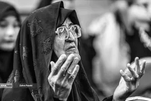 عزاداری حضرت اباعبدالله در خانه موزه مدرس