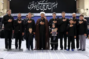 حضور و سخنرانی در مراسم عزاداری شهادت امام رضا علیه&zwnj;السلام