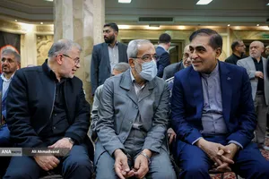 مراسم گرامیداشت شهید علی لاریجانی 