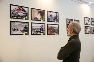آیین افتتاحیه نمایشگاه عکس &laquo;نَفَس&zwnj;های سوخته&raquo;
