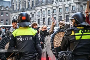 تجمع ۲۵۰ هزار نفری در هلند علیه رژیم صهیونیستی