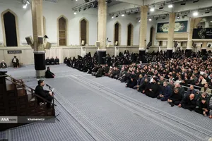 حضور و سخنرانی در مراسم عزاداری شهادت امام رضا علیه&zwnj;السلام