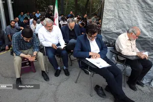 مراسم دعای عرفه در دانشگاه تهران