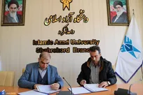 امضای تفاهم‌نامه همکاری پژوهشی و فناوری بین ۲ واحد دانشگاه آزاد