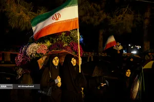 اجتماع مردمی در حمایت از رزمندگان اسلام - میدان شهید طهرانی&zwnj;مقدم
