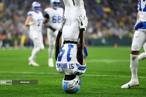 شادی گلزنی فوتبال NFL در گرین بی، ویسکانسین