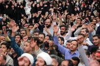 دلدادگی «ایران همدل» در محفل دلدار روایت شد/ تجدید بیعت دختر شهید نصرالله با رهبر انقلاب