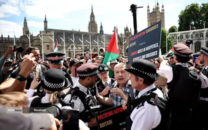 دستگیری 365 نفر از حامیان فلسطین توسط پلیس لندن