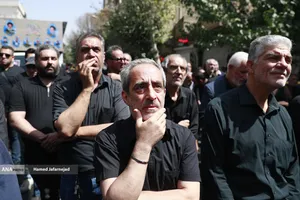 تشییع و تدفین پیکر مطهر بسیجی شهید حسین یوسفخانی