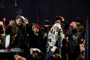 احیای شب بیست و سوم رمضان - میدان انقلاب