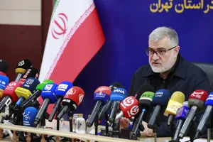 نشست خبری محمدصادق معتمدیان، استاندار تهران 