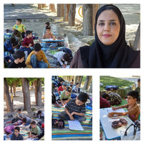 از تخته و گچ تا فضای باز و پارک؛ عشقِ معلمی که هیچ مانعی نتوانست آن را خاموش کند
