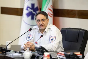 نشست خبری رئیس سازمان اورژانس کشور